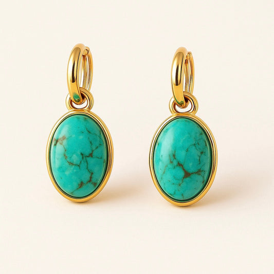Turquoise Mini Ear Pendants