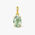 Green Amethyst Double Flip Pendant