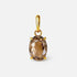 Smokey Topaz Double Flip Pendant